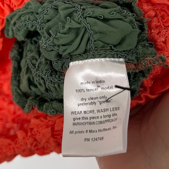 EUC Mara Hoffman Womens Laura Dress Print XL - Picture 9 of 10